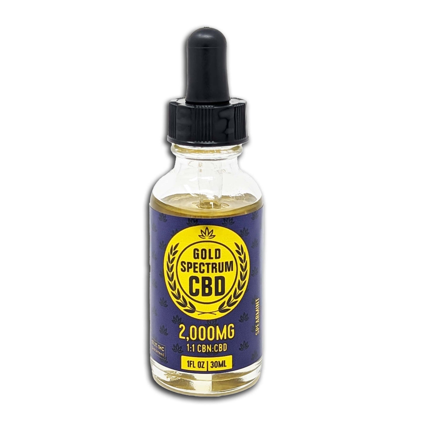 Gold Spectrum CBN 2,000mg Tincture