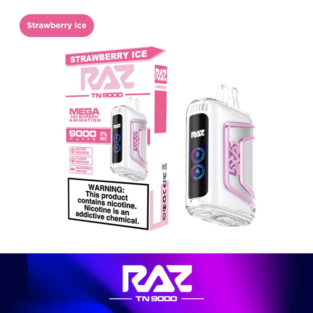 RAZ TN9000 Nicotine Vape