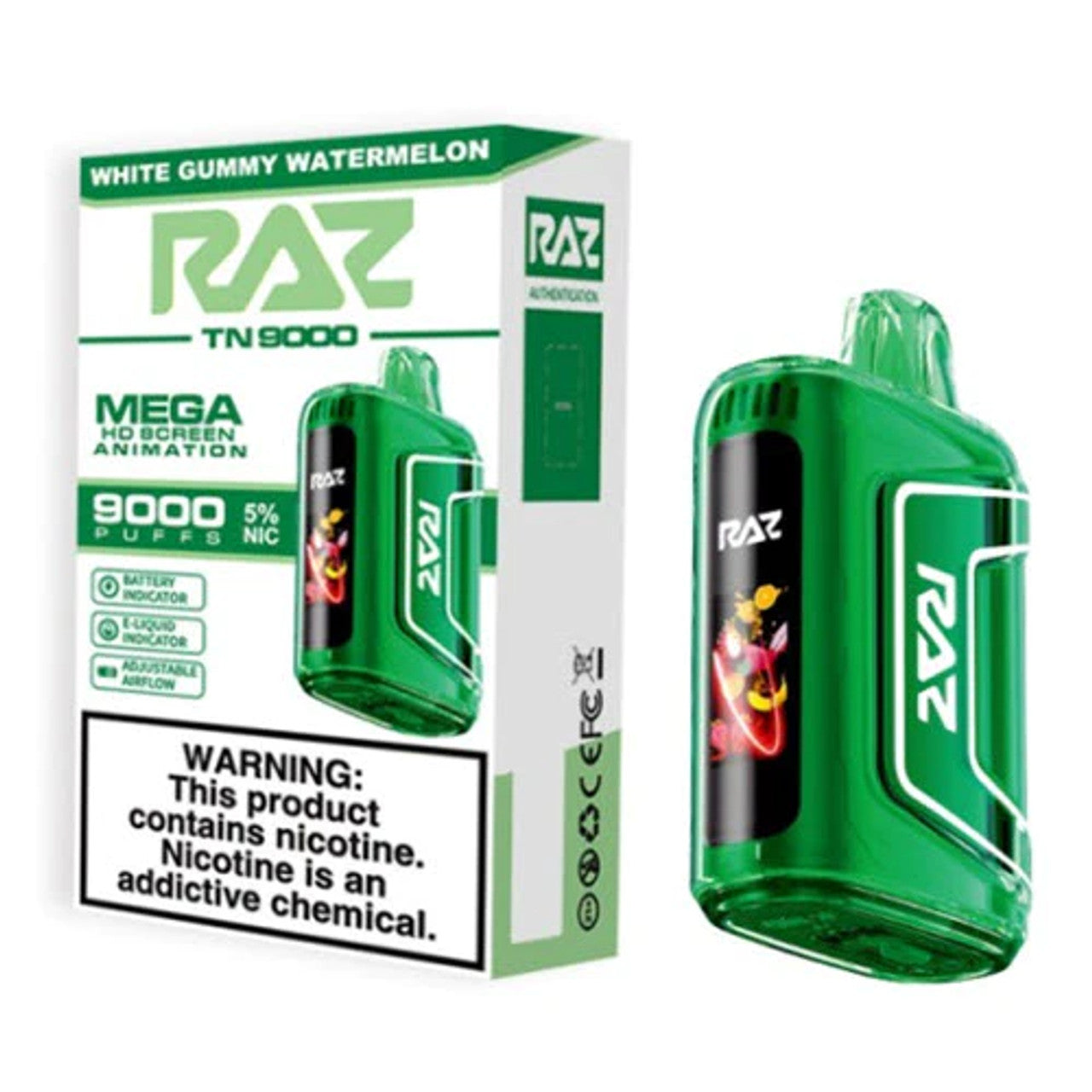 RAZ TN9000 Nicotine Vape
