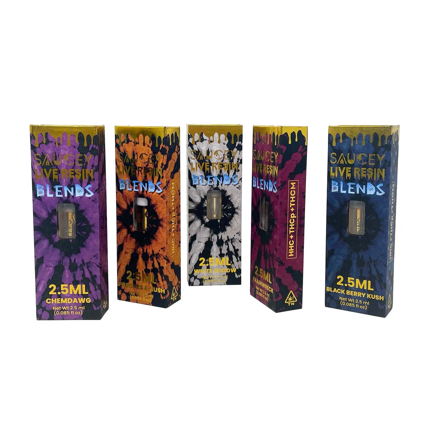 Live Resin Blends 2.5mL (6pk) Cart
