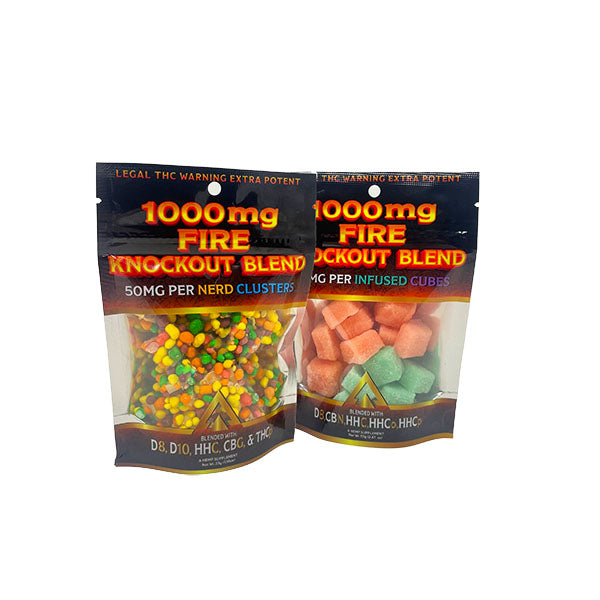 Fire Knockout Blend 1000mg Gummies