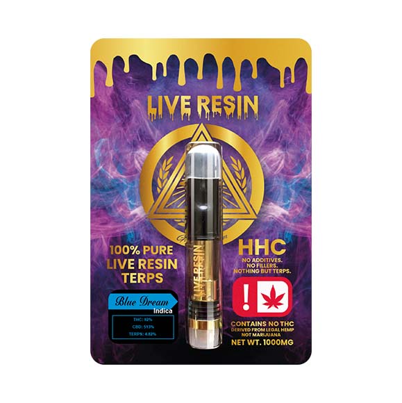 Live Resin HHC 1mL (6pk) Cart