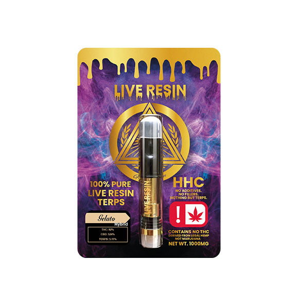 Live Resin HHC 1mL (6pk) Cart