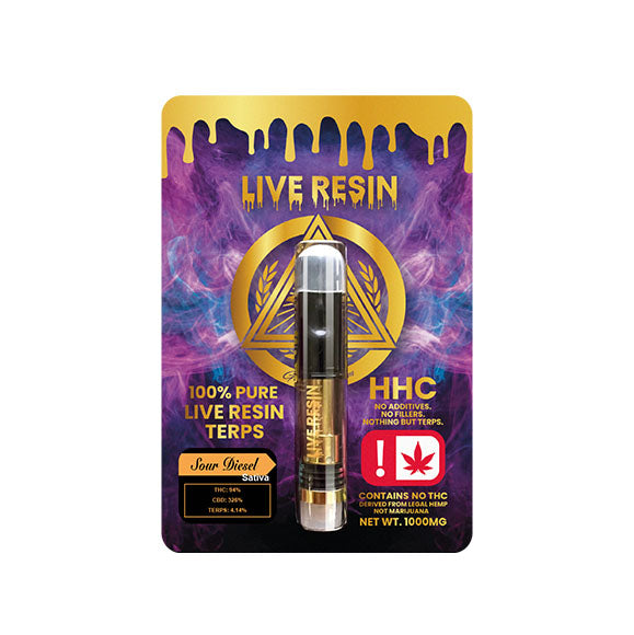 Live Resin HHC 1mL (6pk) Cart