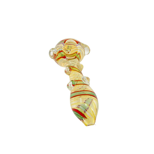 World Peace Enterprise Handpipe - Swirl w/ Knobs