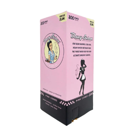 Blazy Susan King Size (800ct) Pink Paper Cones