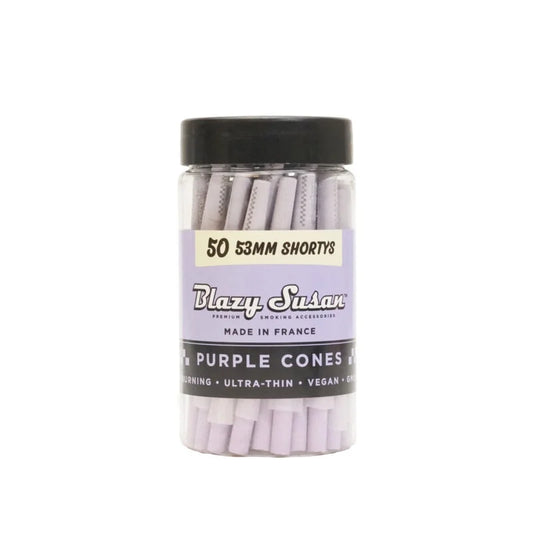 Blazy Susan 53mm (50ct) Purple Cones