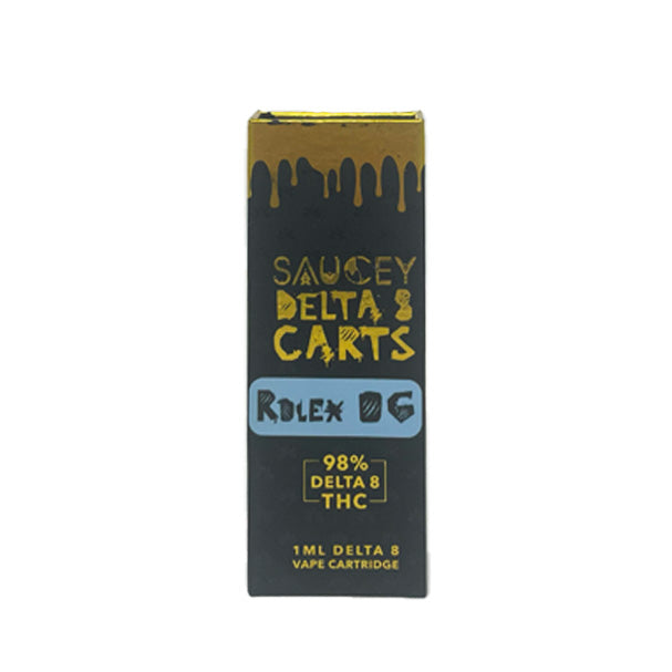 Saucey D8 1mL (6pk) Cart