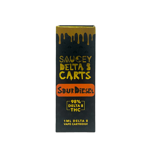 Saucey D8 1mL (6pk) Cart